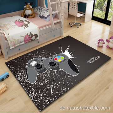 Jungen Schlafzimmer Videospielkonsole Teppich